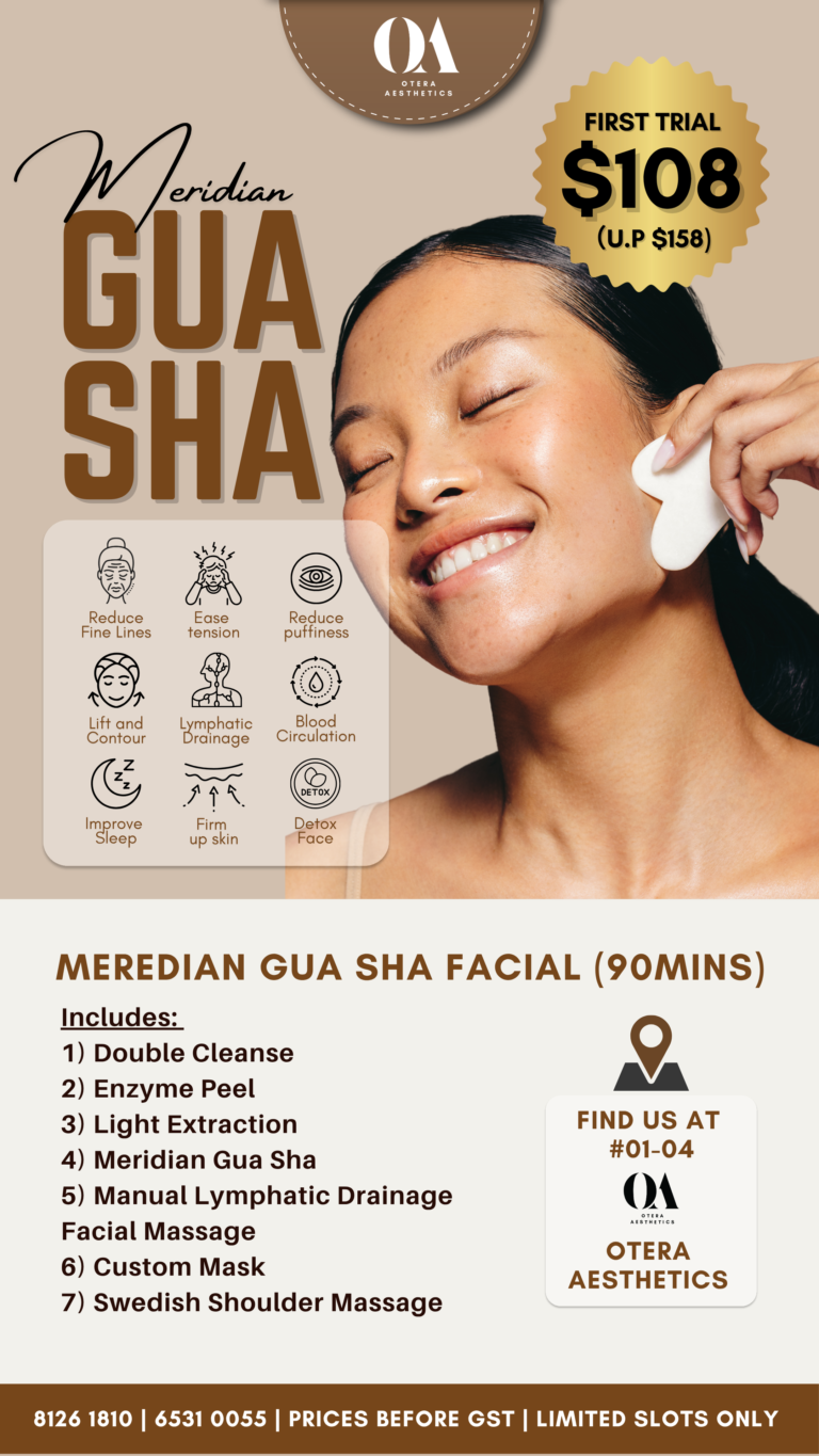 Natural Face Lifting with Gua Sha Facial @ $108 (U.P. $158)